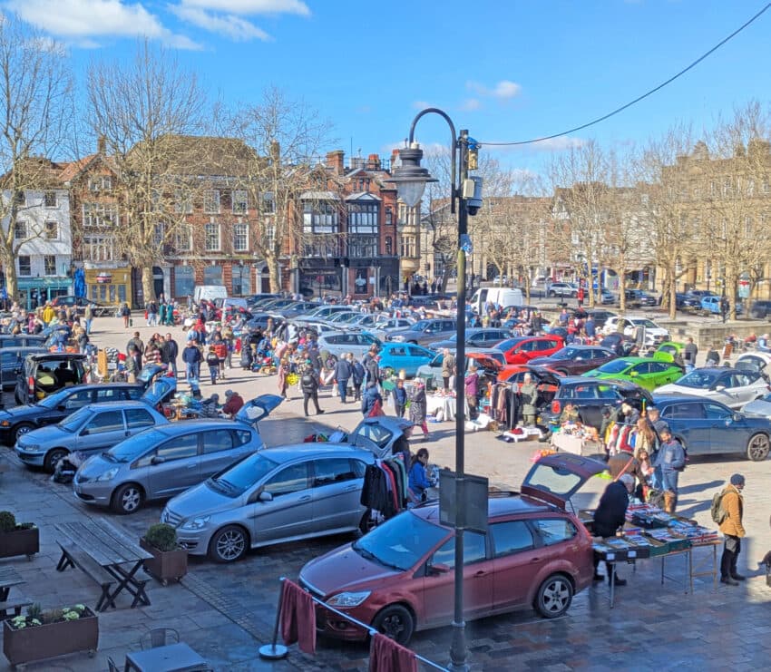 Salisbury Market Place Car Boot Sundays from Salisbury City Council Source: https://salisburycitycouncil.gov.uk/wp-content/uploads/2025/03/1000019771-2-scaled-850x741_c.jpg