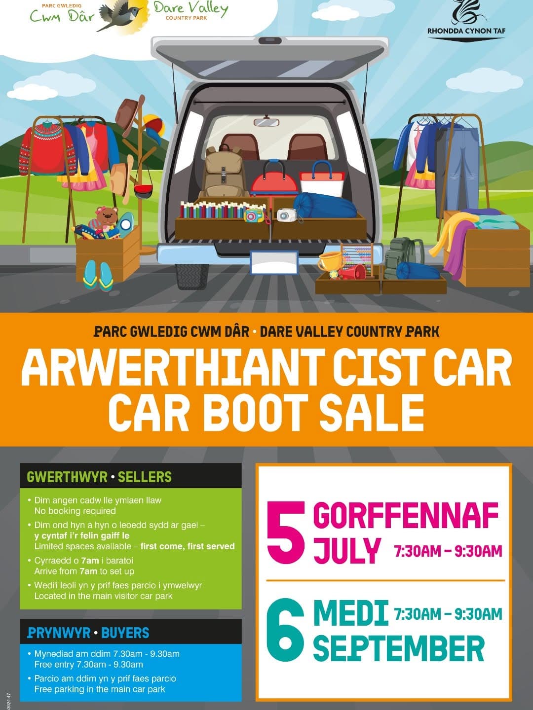 Official 2026 Dare Valley Country Park car boot sale dates and visitor information. Source: https://www.facebook.com/DareValleyPark/posts/1705639514896017/