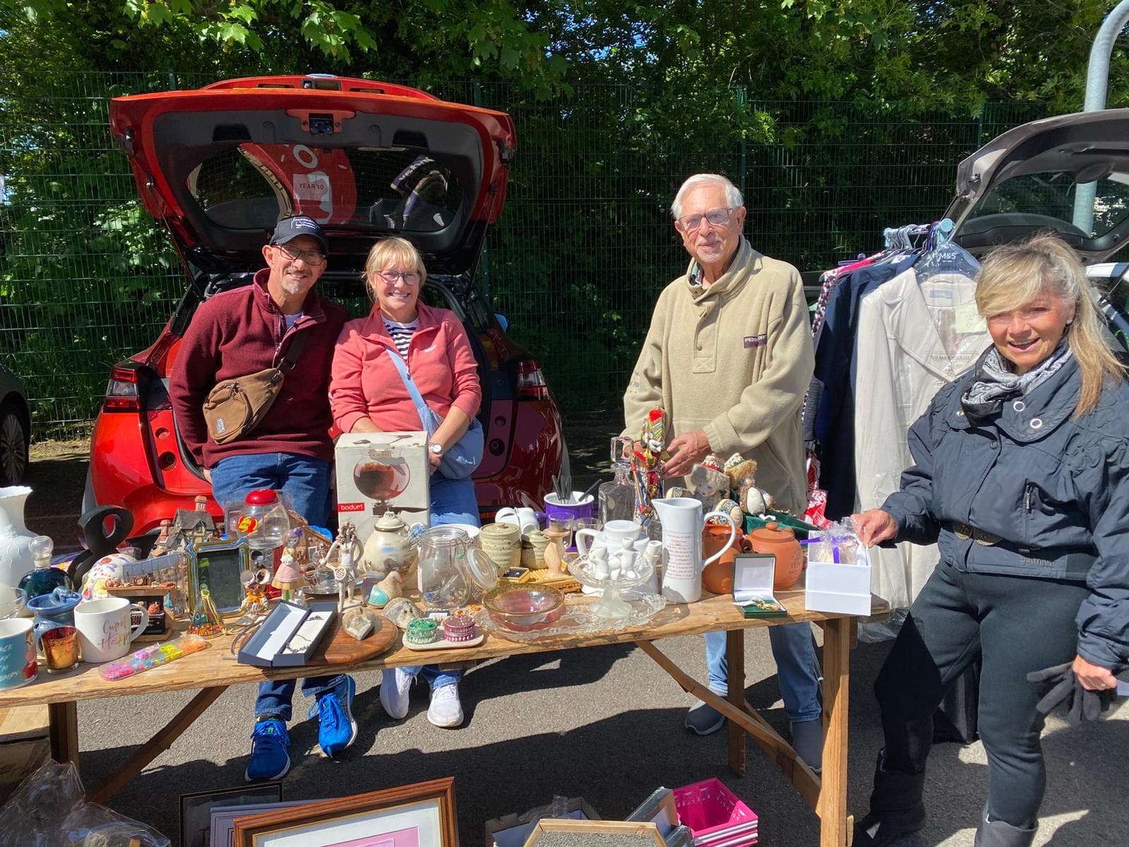 Sellers with car boots and second-hand goods at Caldies Car Boot Sale. Source: https://www.calderstones.co.uk/i/photos/Gallery/Galleries/5429-CaldiesCarBoot/Caldies_Car_Boot_Landscape__5_.jpeg