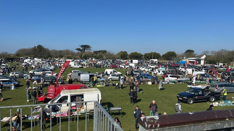 Rosudgeon Car Boot Sale across the football fields in 2026 Source: https://www.falmouthpacket.co.uk/resources/images/20726353/?type=mds-article-962