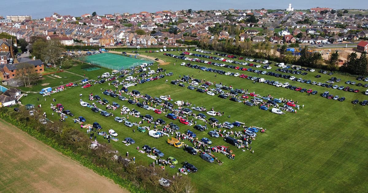 Glebe House School Car Boot in Hunstanton from its dated 2026 event page Source: https://townandaround.net/cms/resources/whats-on/glebe-house-school-car-boot-hunstanton-w1200h630.jpg